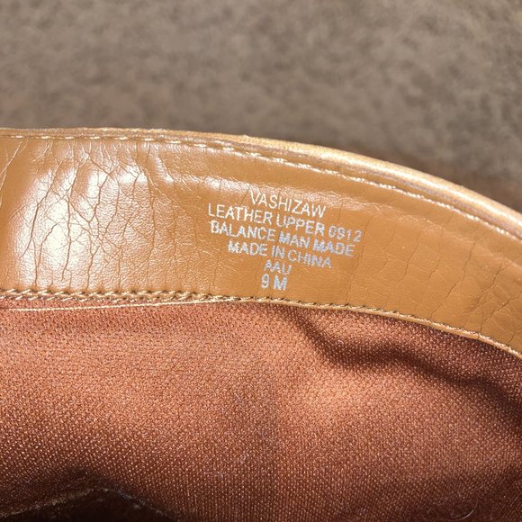 Nine West Vashizaw caramel brown leather knee-high boots - Picture 7 of 7